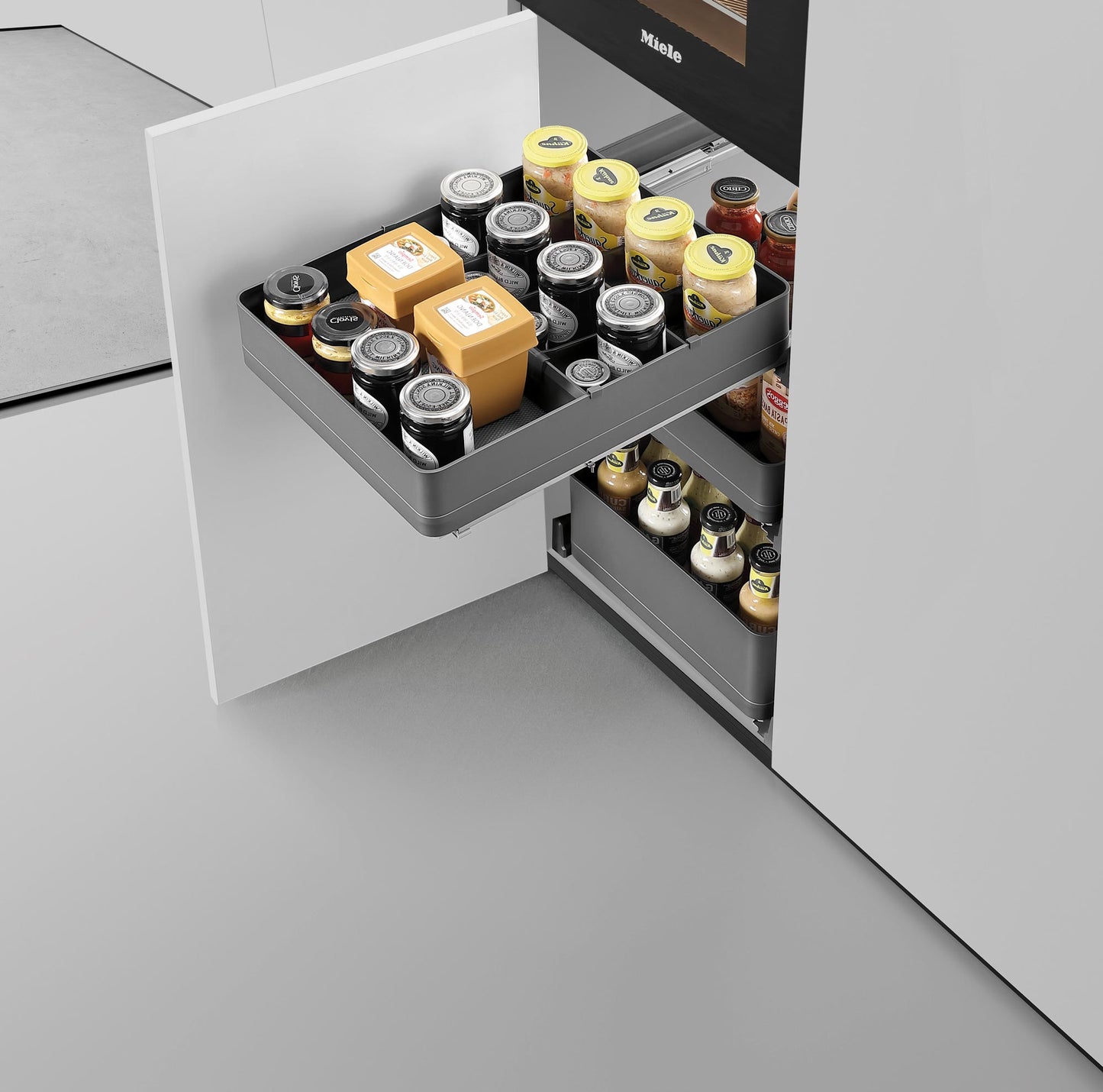 【KODA】Kitchen inner drawer basket (set of 3 drawers) 廚柜內抽屜拉籃 (三抽套裝) | 廚房配件 | 櫥柜 | 拉籃 |