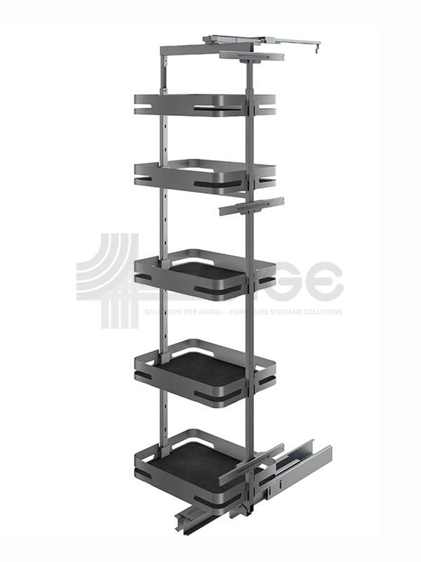 SIGE 265M Rotating pull-out tall basket / larder 旋轉式高柜拉籃 | Made in Italy |