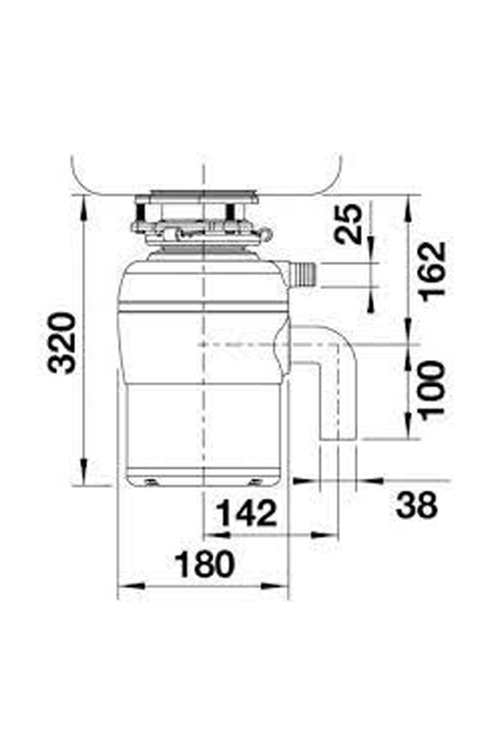 BLANCO FWD Lite in-sink erator 德國Blanco 廚餘處理器 (456438)