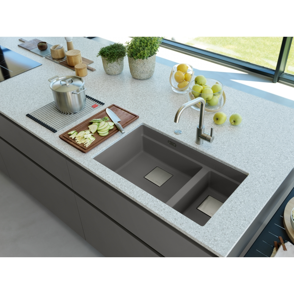 FRANKE Kubus granite square sink (from 37cm - 76cm) 花崗岩方星盤 尺寸由37cm - 76cm