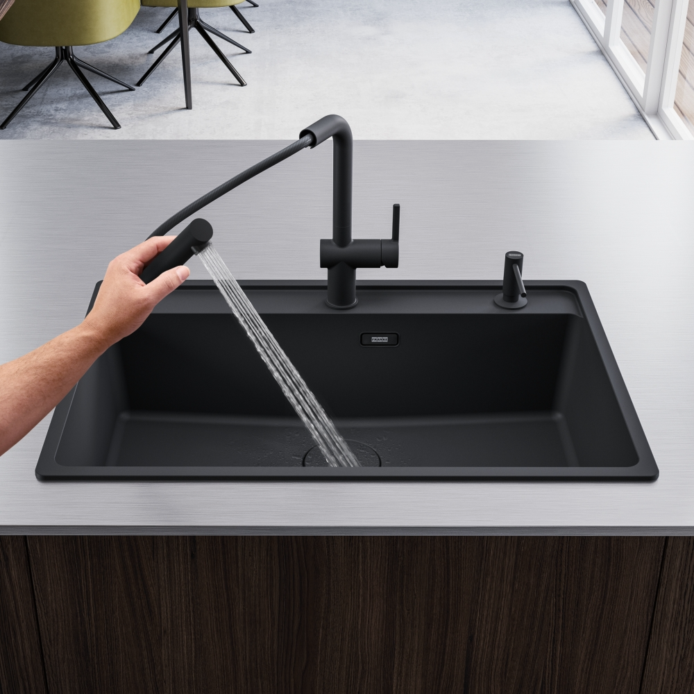 FRANKE Active L Pull-out spray sink mixer 拉出式廚房龍頭