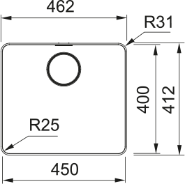FRANKE Mythos stainless steel sink with drain cover, flush mounted 不銹鋼星盤連去水蓋 平台面安裝