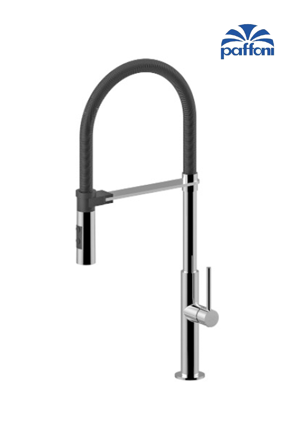 Paffoni CH179 Chef one-hole Professional sink mixer with spray | Made in Italy |