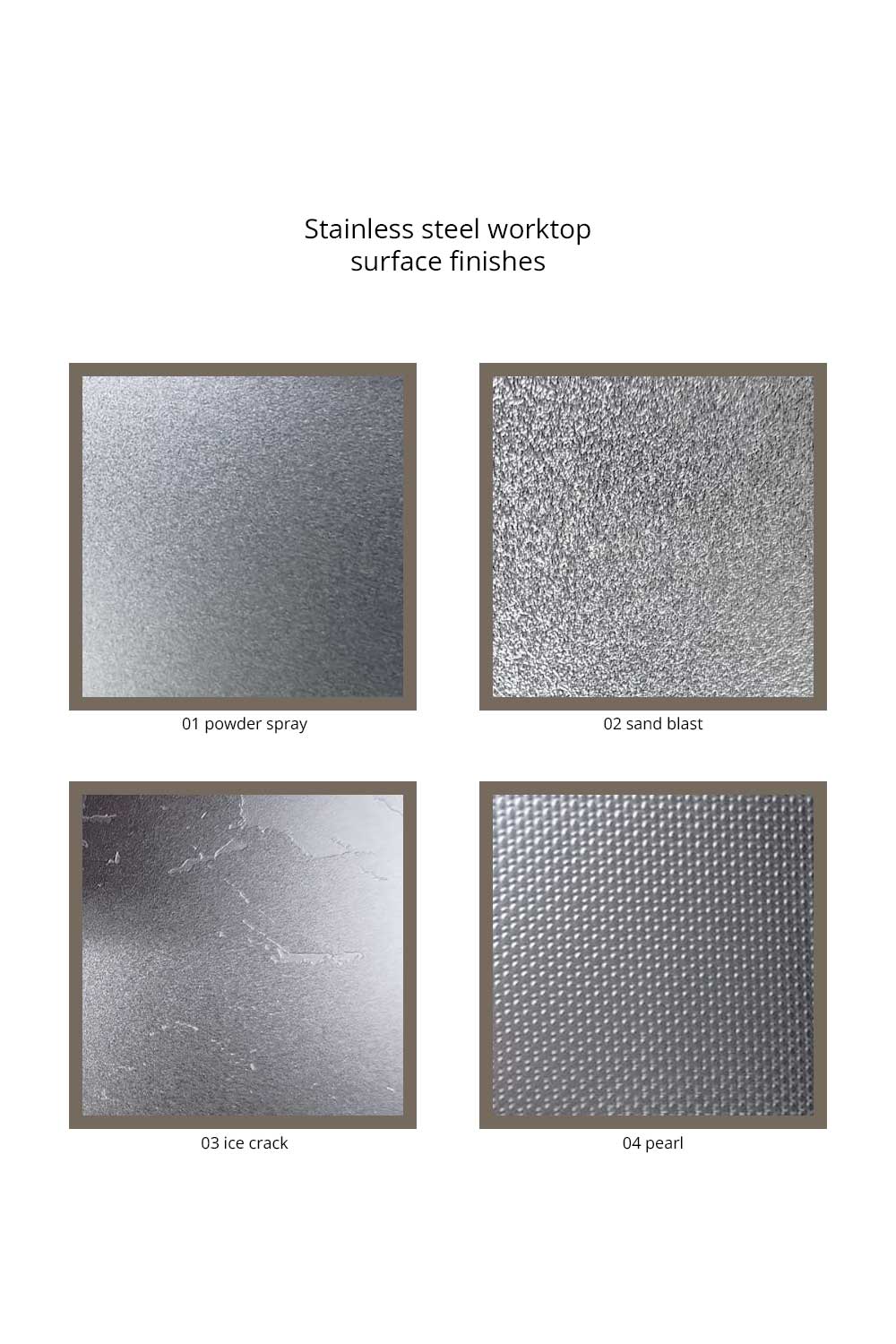 Stainless Steel Worktop / Kitchen Countertop with honeycomb core (Grade 316) 不銹鋼台面 廚柜台面 蜂窩結構芯材