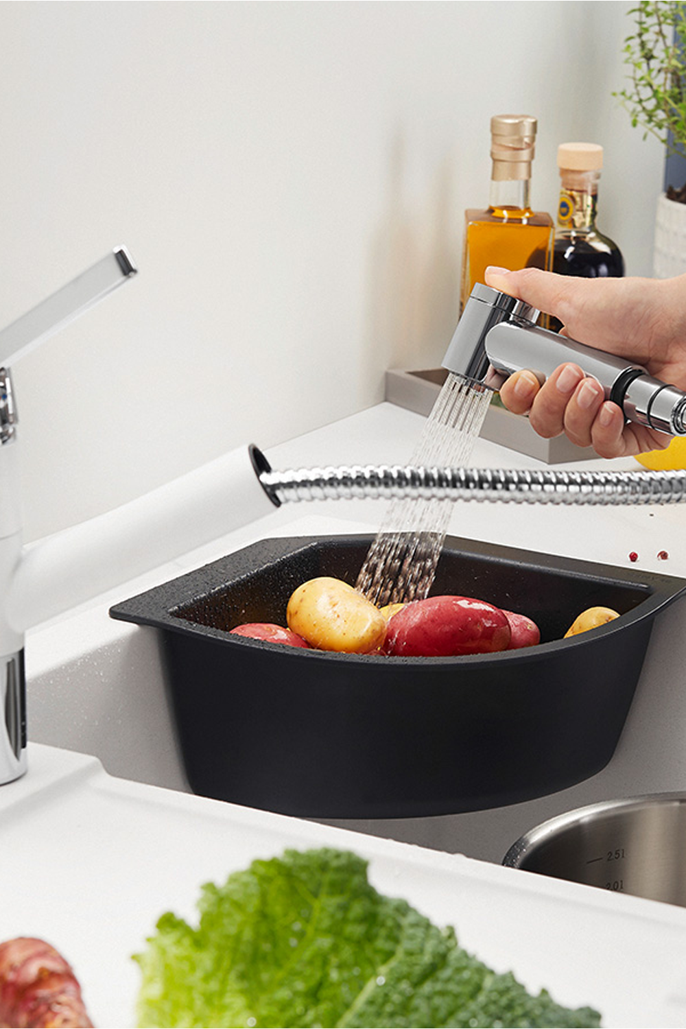 BLANCO Andano 500mm Stainless Steel Kitchen Sink 德國製造直角方形不銹鋼星盆 | Made in Germany | 廚房配件 | 櫥柜 |