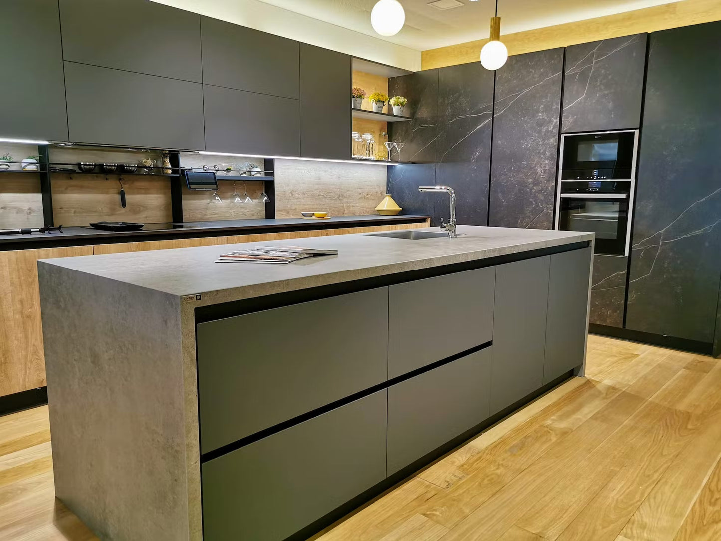 【DEKTON】 Custom-made Door front with 4mm Dekton Solid Surface | Made in Spain |