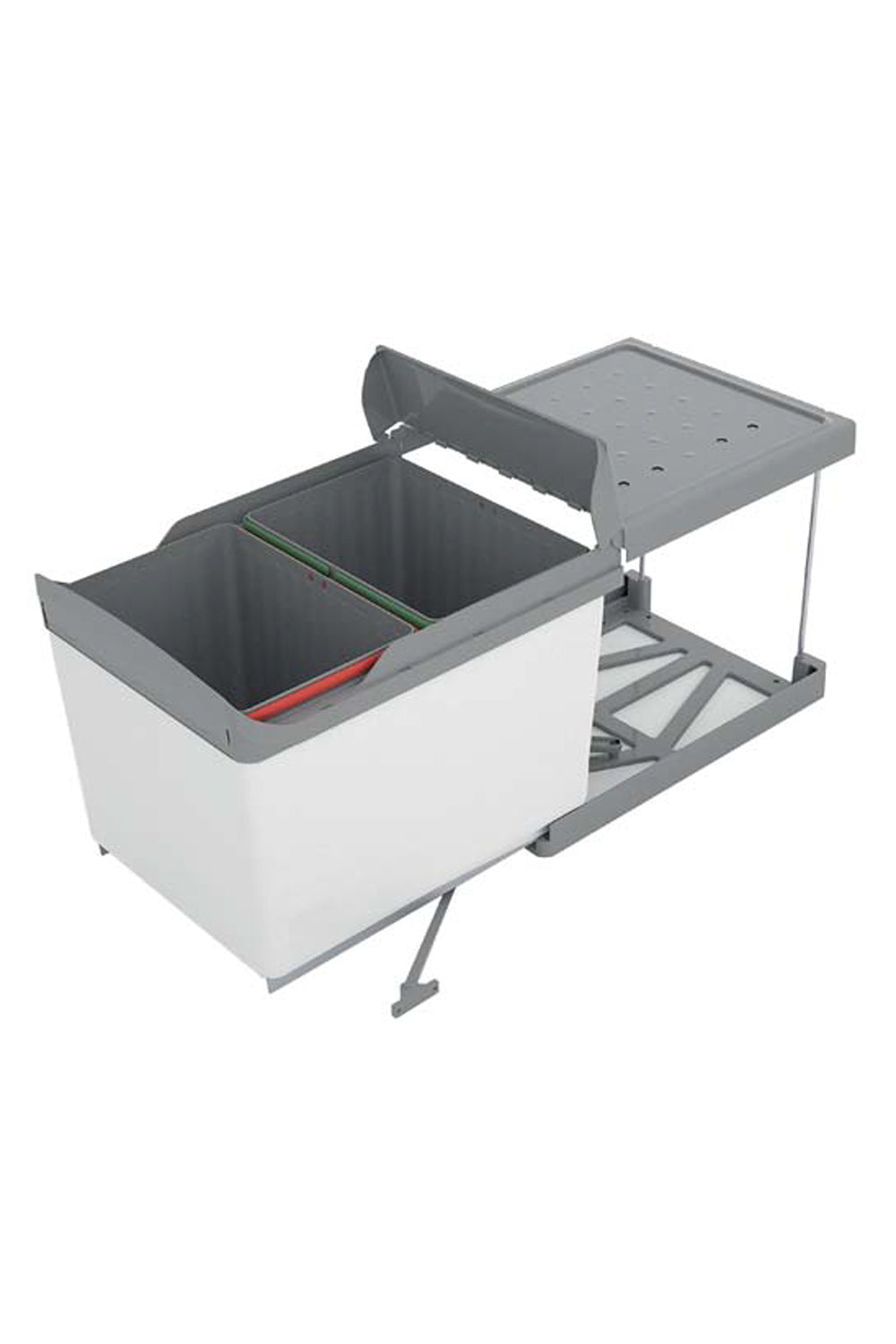 32L. Automatic Opening Pull-out Waste bin 連門自動開啓廚房垃圾桶 垃圾分類 | Waste Separation | Eco Recycling | Kitchen Trash can, Rubbish Bin | Made in Italy |