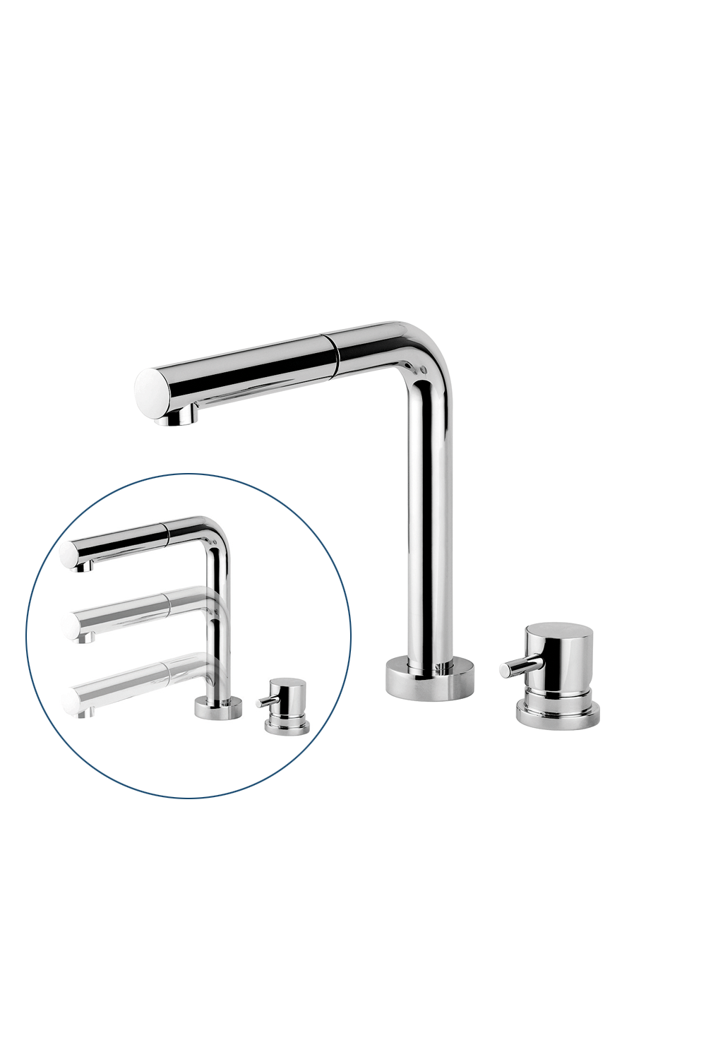 CM ITALIA ELBA Sink Mixer for Sunken Sink Made in Italy 意大利製 下沉式 隱