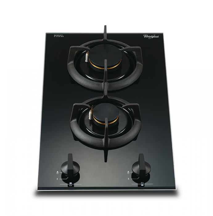 Whirlpool AVK230/BT 300mm Domino double burner hob