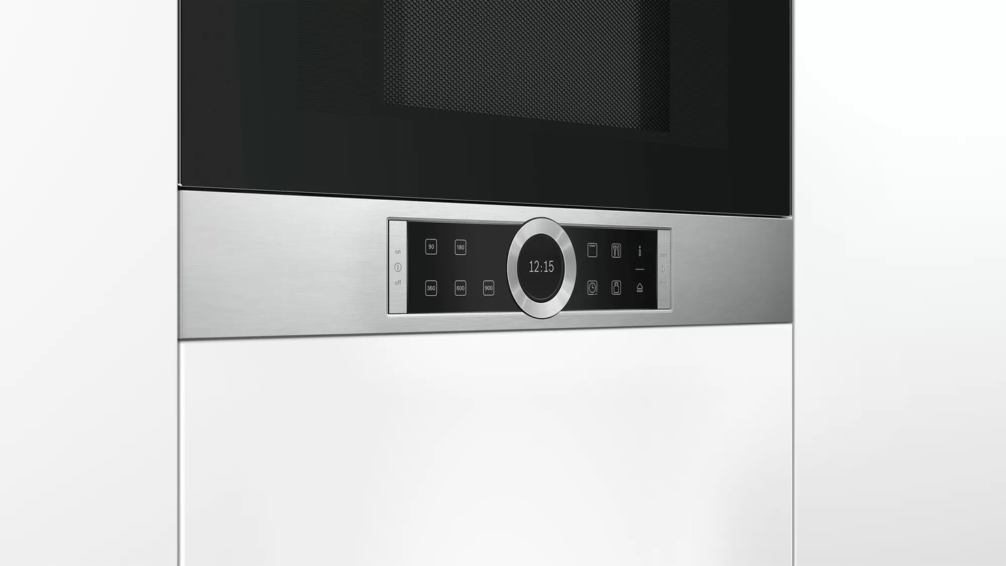 BOSCH Series 8 BEL634GS1B Built-in microwave oven with Grill 博西 微波焗爐連燒烤功能 | 嵌入式 | 廚房電器 | 家電 |
