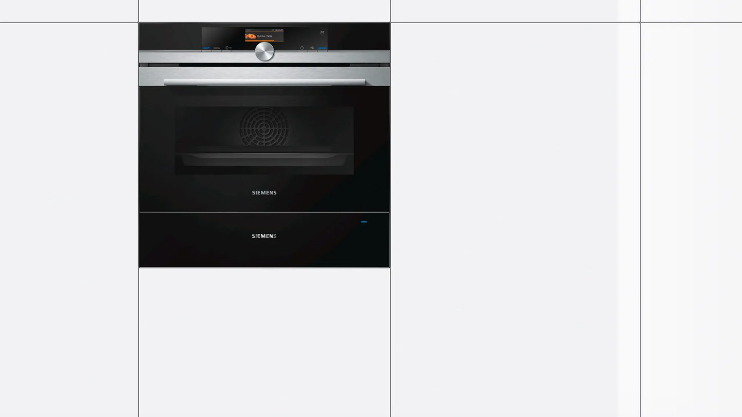 SIEMENS iQ700 BI630CNS1B 140mm warmer drawer | Made in Europe |