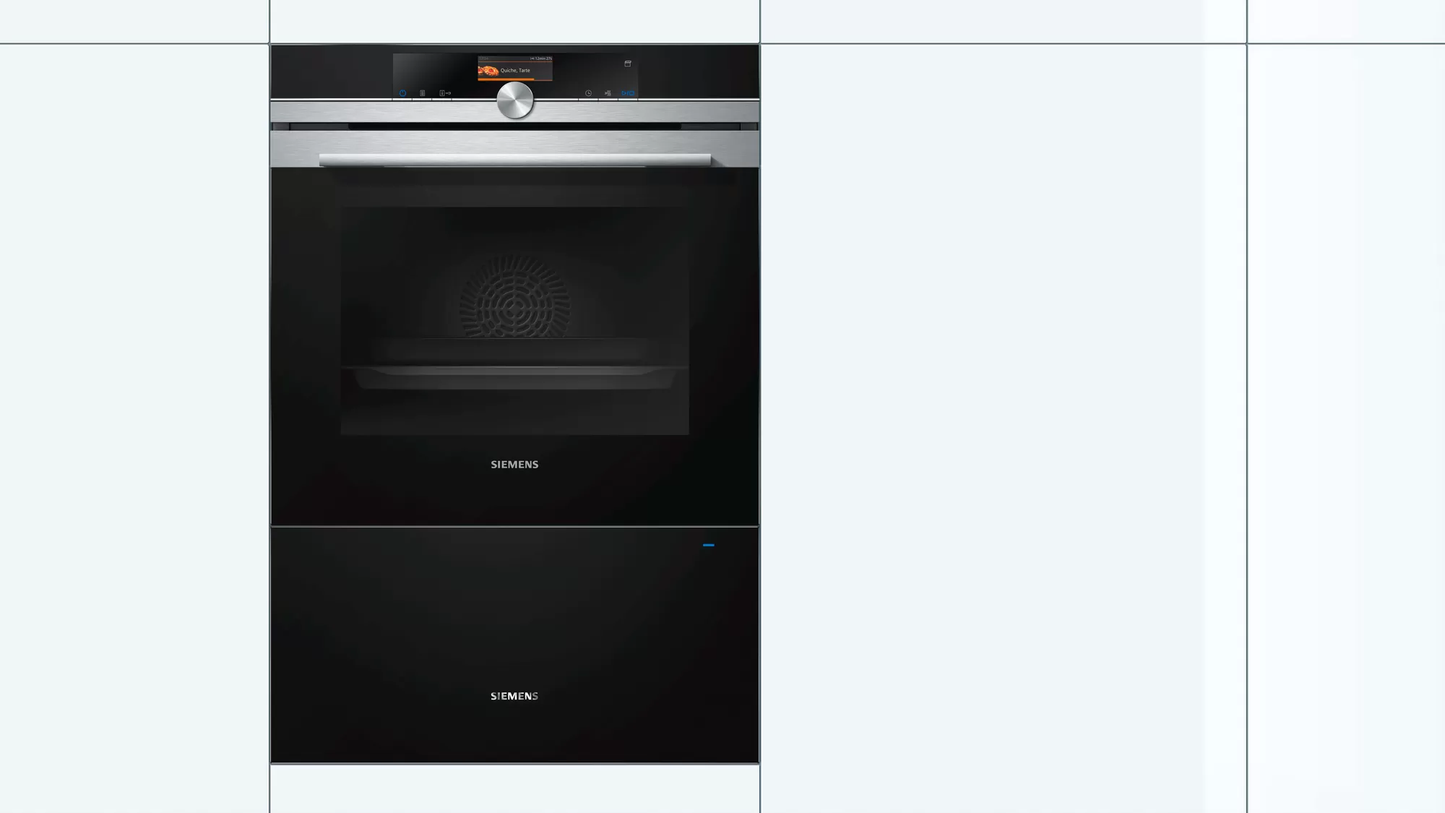 SIEMENS iQ700 BI630DNS1B 290mm warmer drawer | Made in Europe |