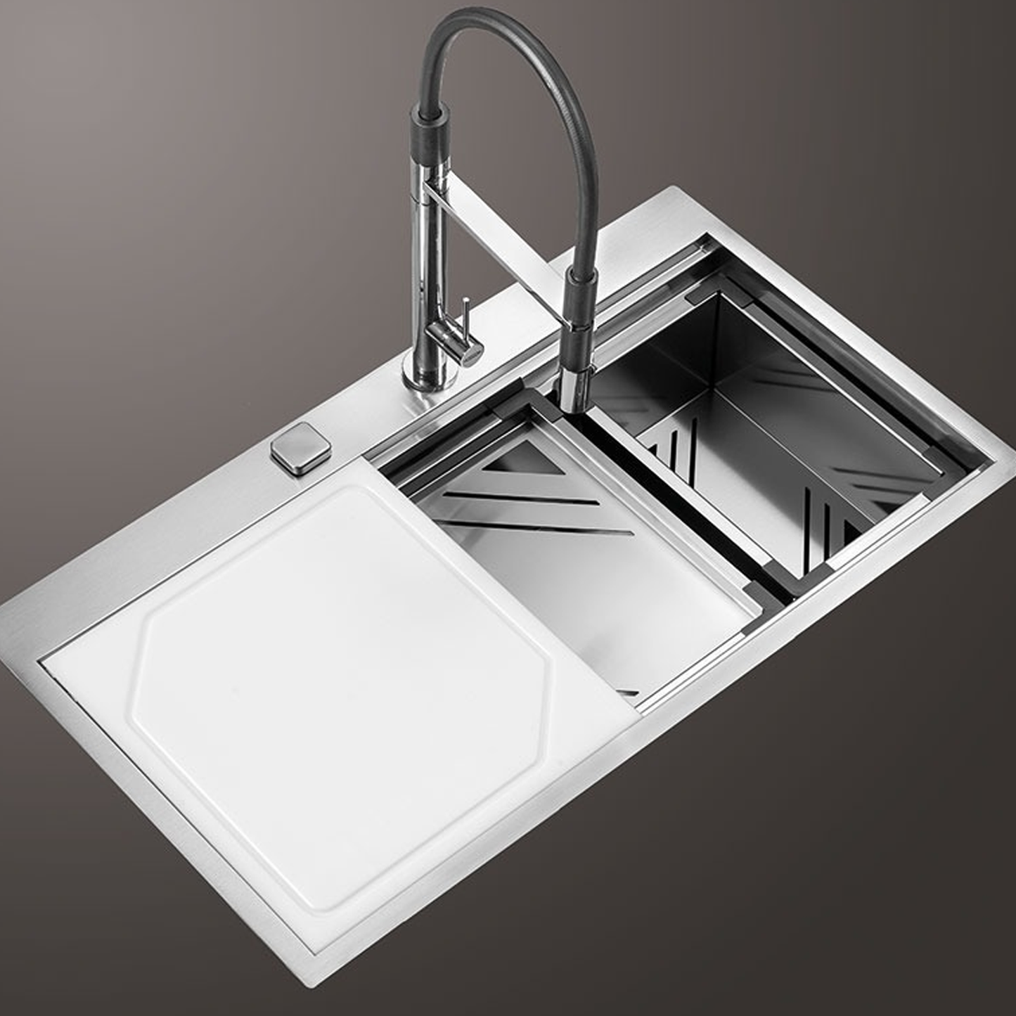 CM ITALIA Stainless steel drain bowl for CM sinks | Made in Italy | 意大利製 不銹鋼去水盒 瀝水籃 碗碟籃 洗菜 配合CM星盆 廚房