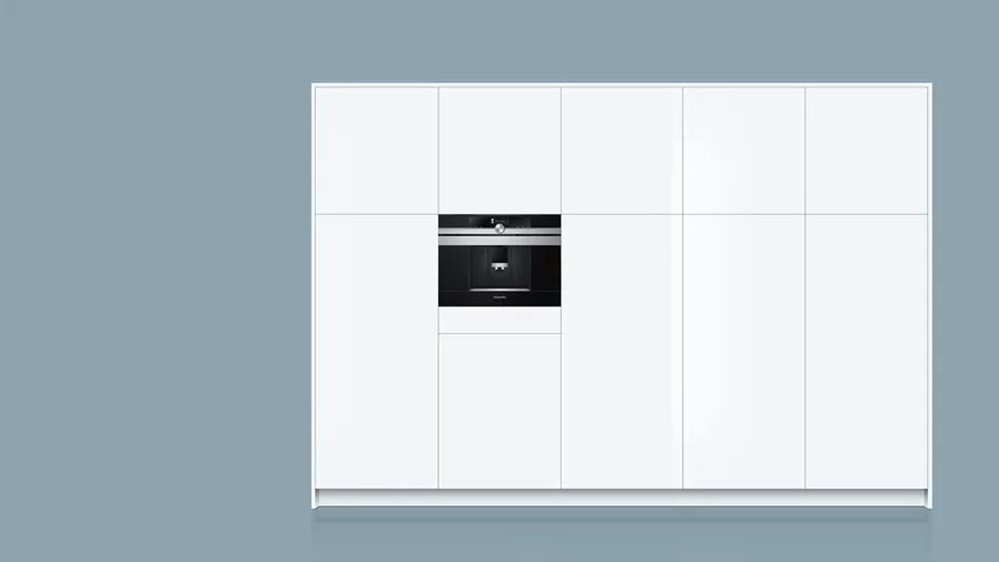 SIEMENS CT636LES1 600mm Fully Automatic Built-in Coffee Machine with Water Filter | Made in Europe |
