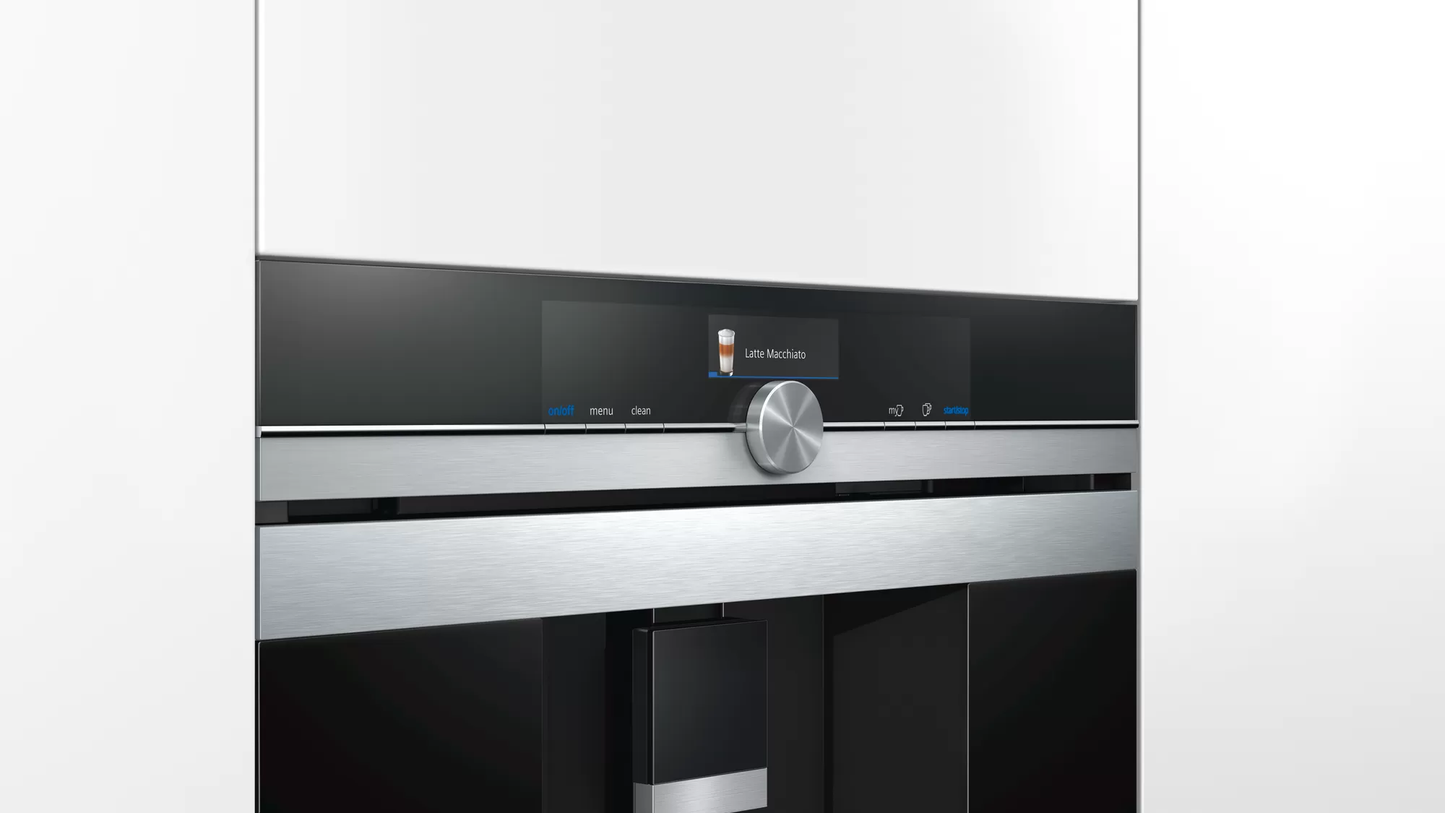 SIEMENS CT636LES1 600mm Fully Automatic Built-in Coffee Machine with Water Filter | Made in Europe |