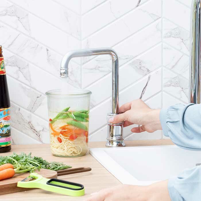 【QUOOKER】CLASSIC NORDIC SQUARE 滾水水龍頭 Single Tap Instant Hot /or Warm /or Chilled /or Sparkling Water Tap | From Netherlands |