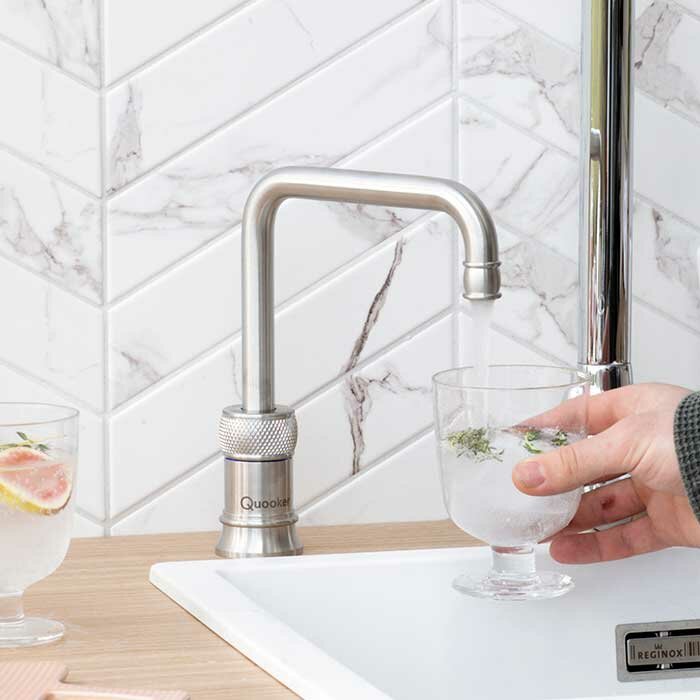 【QUOOKER】CLASSIC NORDIC SQUARE 滾水水龍頭 Single Tap Instant Hot /or Warm /or Chilled /or Sparkling Water Tap | From Netherlands |