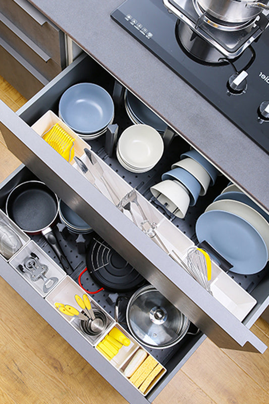 H.260mm Deep drawers magic organizers for Pots &amp; Pans, Bowls &amp; Plates, Utensils 260mm 高抽屜整理隔片 收納 家居整理