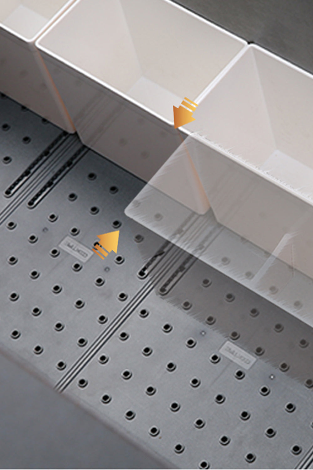 H.130mm Cutlery drawer magic organizers for cutlery, utensils, food supplies 130mm高抽屜整理分隔片 收納 家居整理