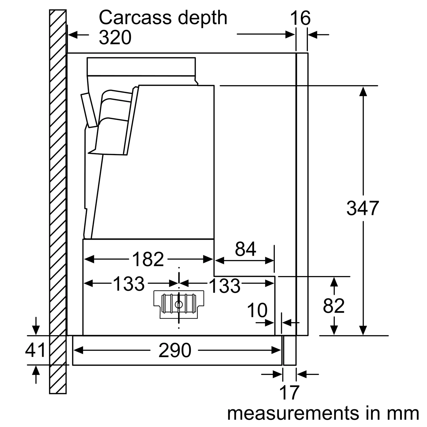 BOSCH DFS067A51B 600mm Telescopic Hood 博西 抽拉式油煙機 | 嵌入式 | 廚房電器 | 家電 |