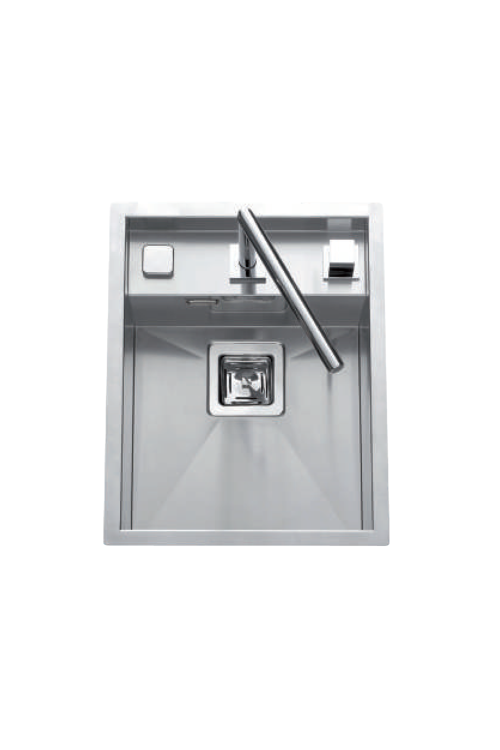 LUISINA R0-Sharp Corners Sunken Stainless Steel Sink | Made in Italy |