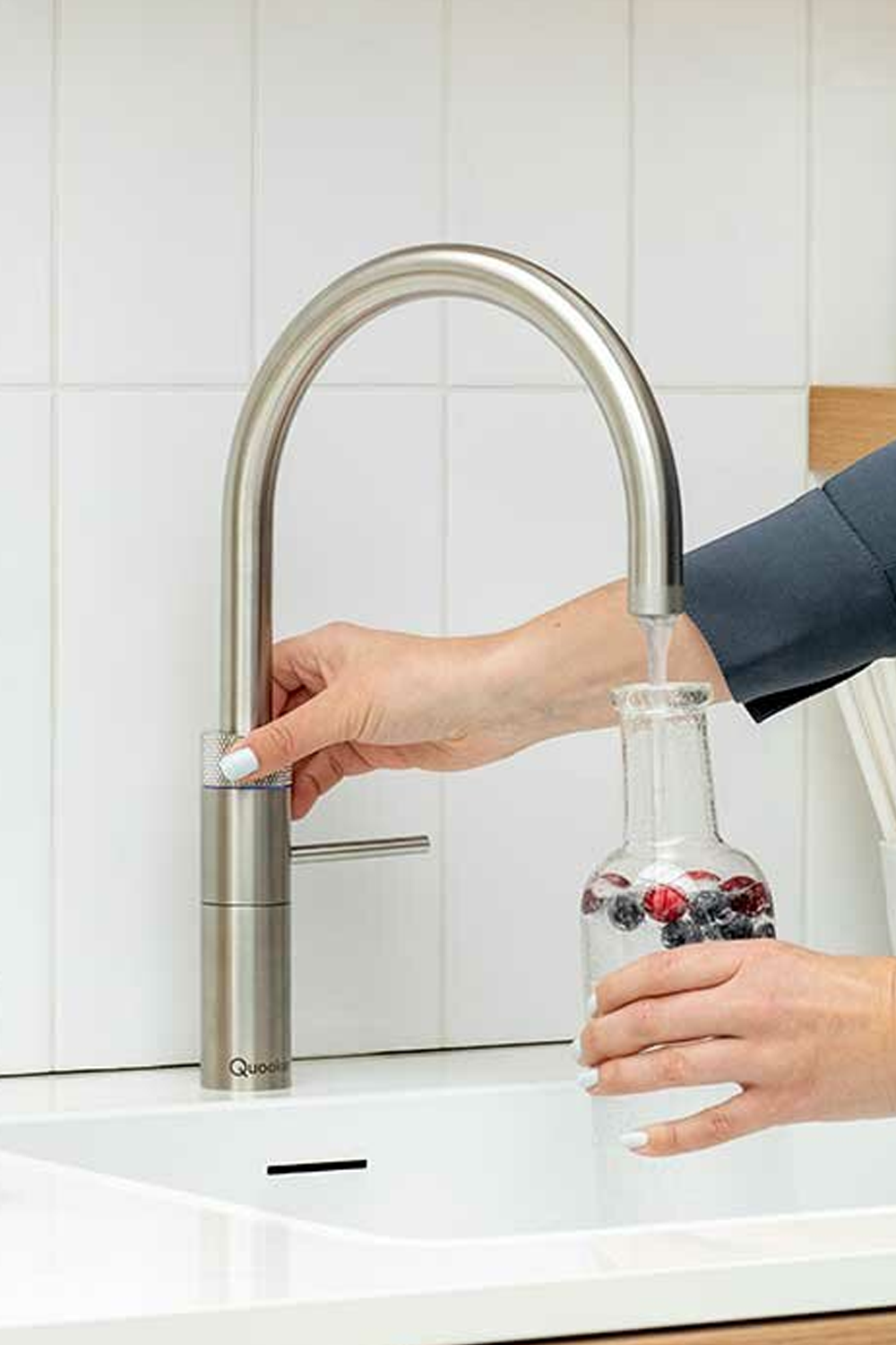 【QUOOKER】FUSION ROUND 滾水水龍頭 Instant Hot /or Warm /or Chilled /or Sparkling Water Tap | From Netherlands |