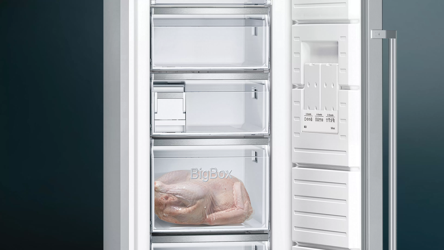 SIEMENS iQ500 GS36NAIFV 600mm Freestanding Freezer | Made in Europe |