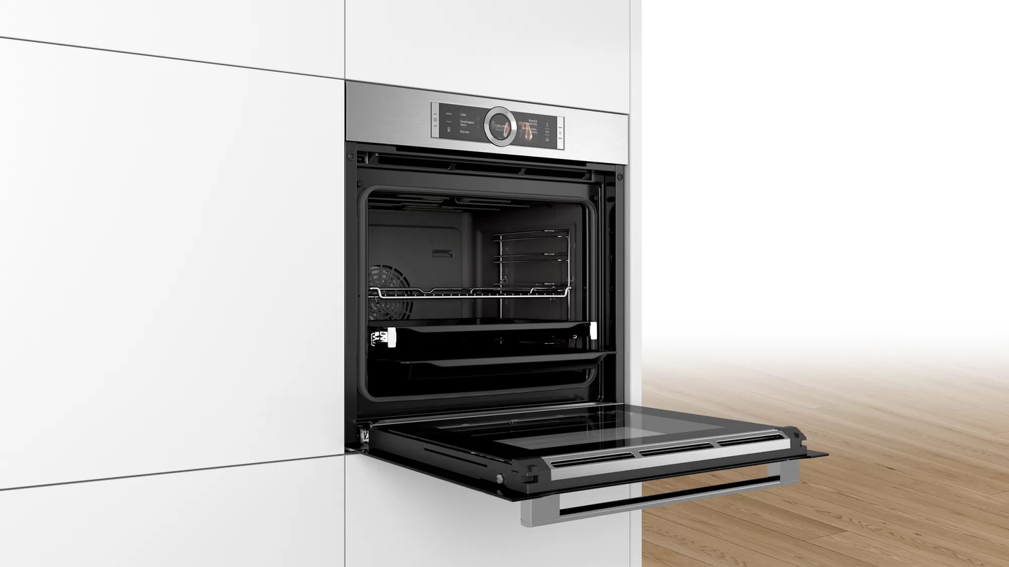 BOSCH Series 8 HSG656RS1 Combi Steam oven 博西 蒸氣烤箱 蒸烤一體機 | 嵌入式 | 廚房電器 | 家電 |