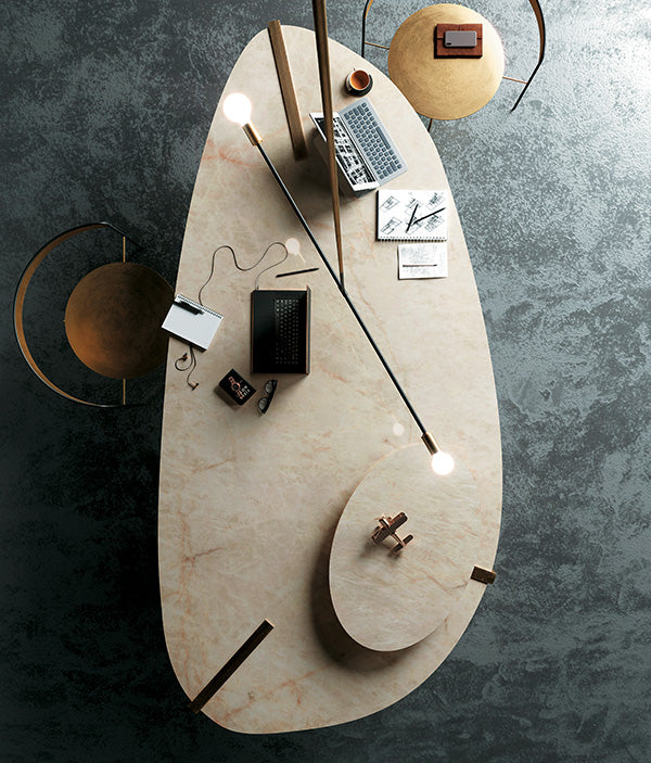Custom-made Table with Solid Surface Materials 專業訂造餐桌 餐台 使用耐刮耐磨廚房台面物料