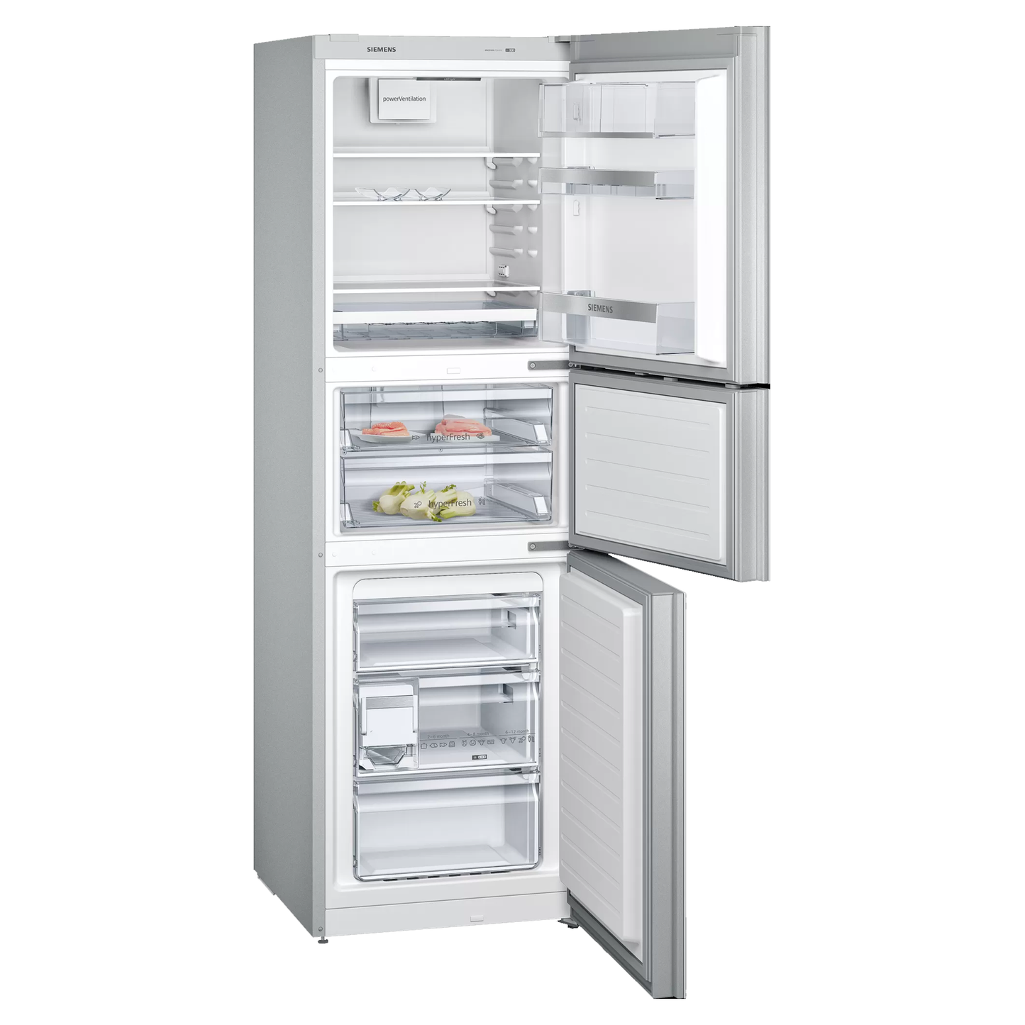 SIEMENS iQ500 KG28US12EK 614mm Freestanding Fridge