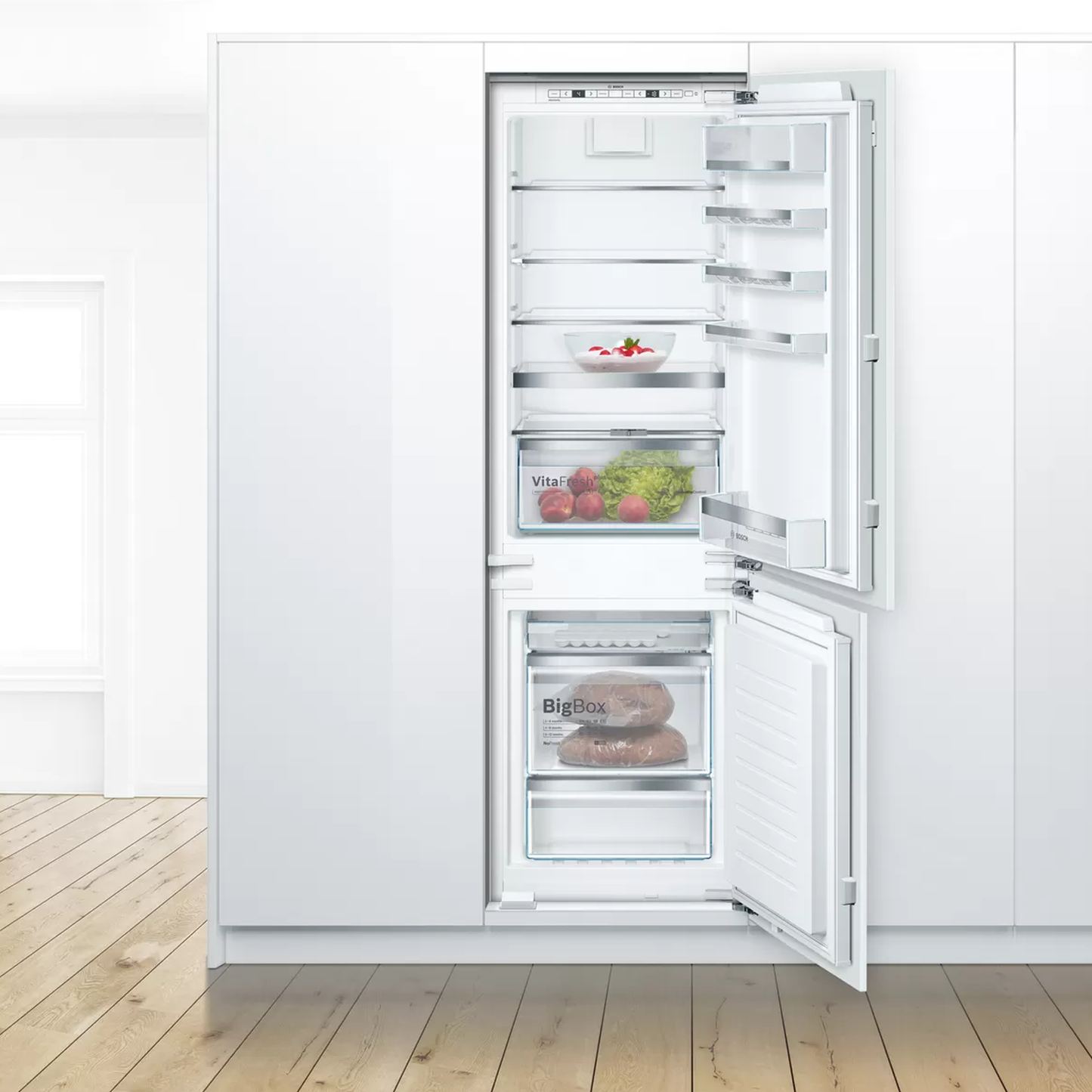 BOSCH KIN86AF31K Built-in 2 door refrigerator, bottom freezer 博西 嵌入式雙門冷藏冷凍雪櫃 | 冰箱 | 嵌入式 | 廚房電器 | 家電 |
