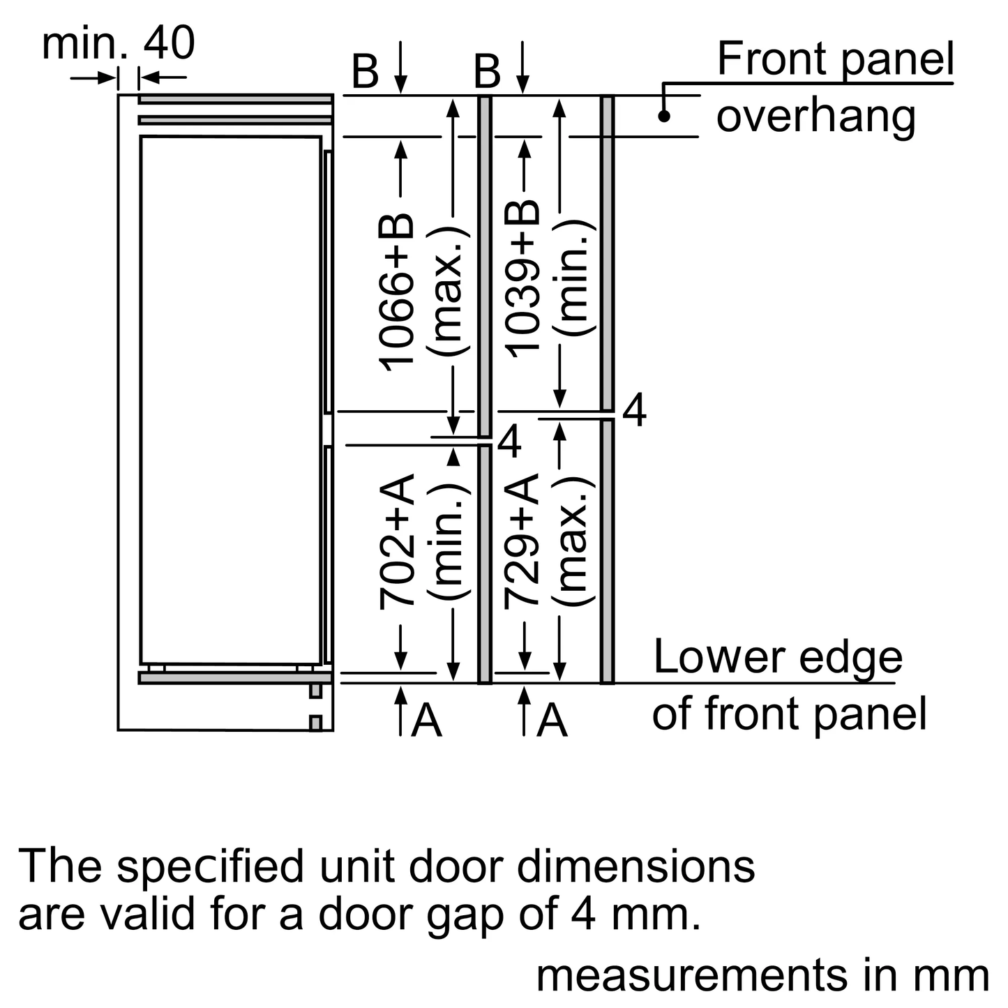 BOSCH KIN86AF31K Built-in 2 door refrigerator, bottom freezer 博西 嵌入式雙門冷藏冷凍雪櫃 | 冰箱 | 嵌入式 | 廚房電器 | 家電 |