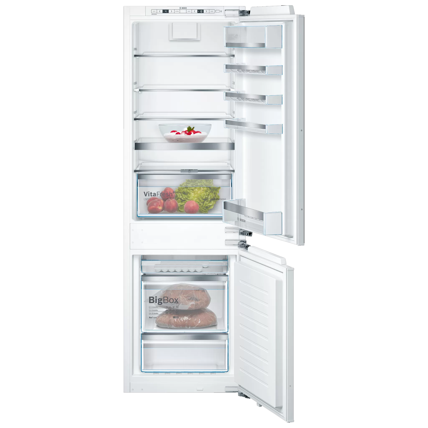 BOSCH KIN86AF31K Built-in 2 door refrigerator, bottom freezer 博西 嵌入式雙門冷藏冷凍雪櫃 | 冰箱 | 嵌入式 | 廚房電器 | 家電 |