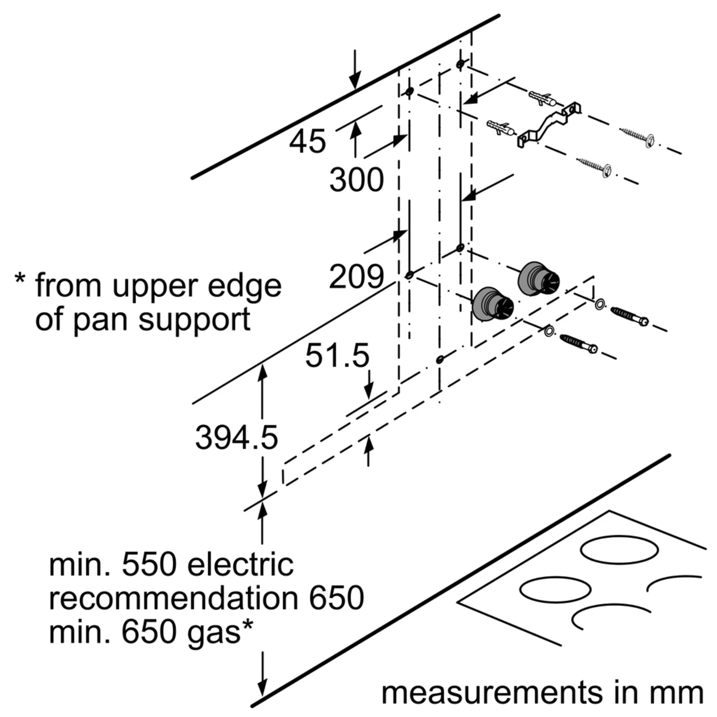 SIEMENS iQ700 LC91BUR50B 900mm Wall mounted chimney hood | Made in Germany |