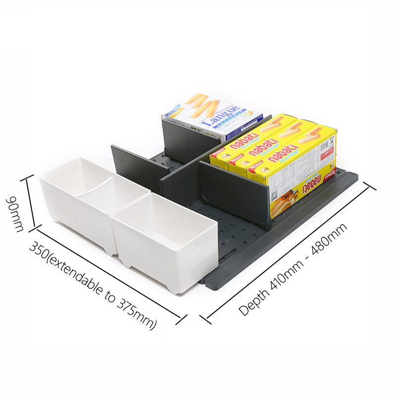 H.130mm Cutlery drawer magic organizers for cutlery, utensils, food supplies 130mm高抽屜整理分隔片 收納 家居整理