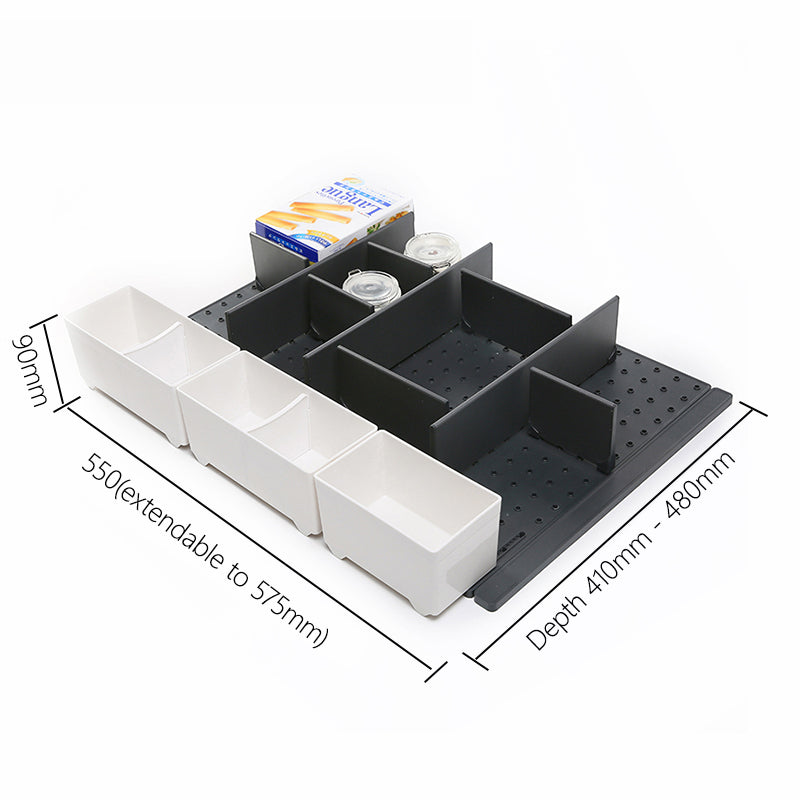 H.130mm Cutlery drawer magic organizers for cutlery, utensils, food supplies 130mm高抽屜整理分隔片 收納 家居整理