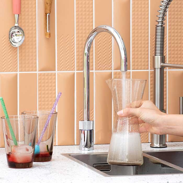 【QUOOKER】NORDIC ROUND 滾水水龍頭 Single Tap Instant Hot /or Warm /or Chilled /or Sparkling Water Tap | From Netherlands |