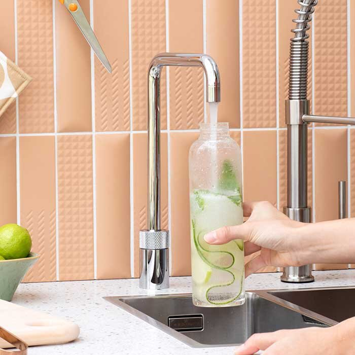 【QUOOKER】NORDIC SQUARE 滾水水龍頭 Single Tap Instant Hot /or Warm /or Chilled /or Sparkling Water Tap | From Netherlands |