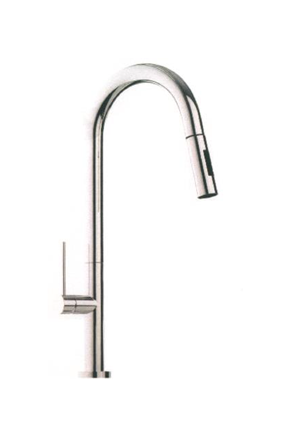 LUISINA RC602DO sink mixer with pull-out sprout | Made in Italy |