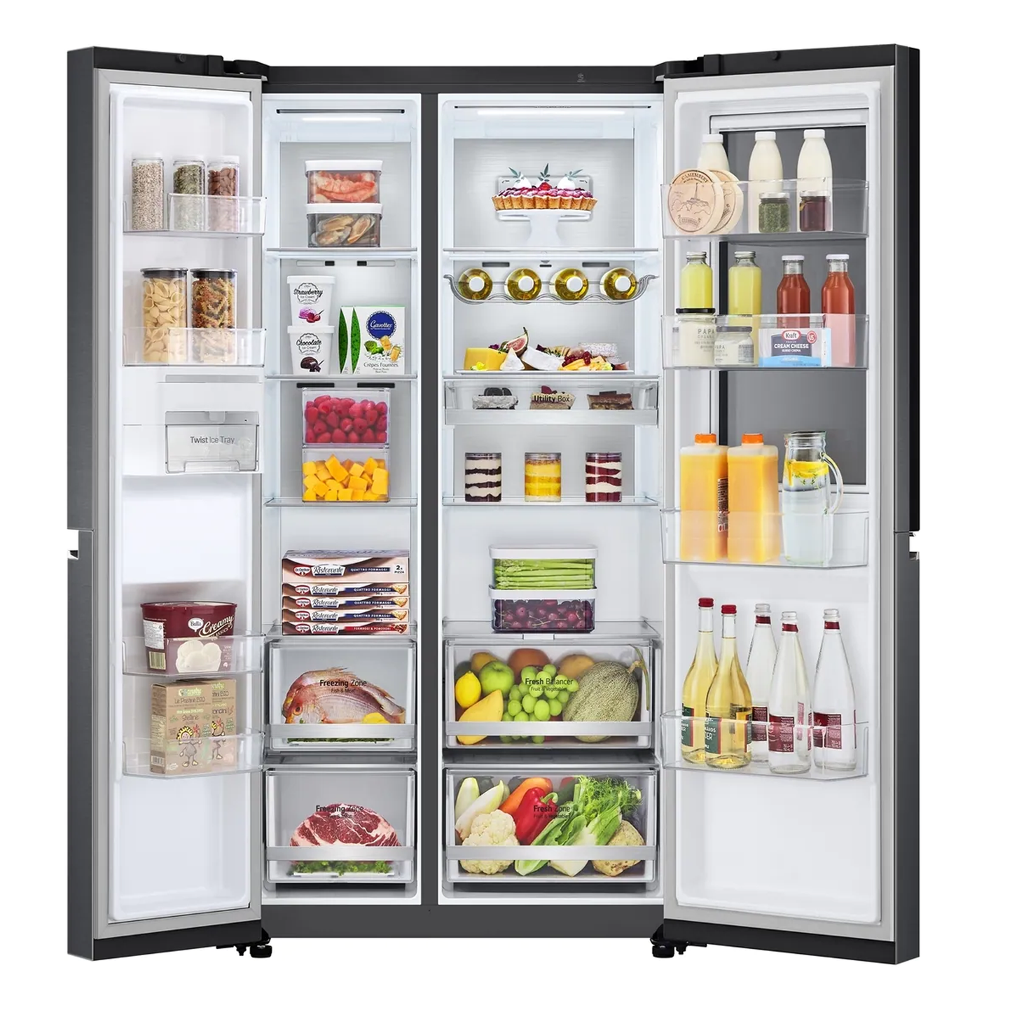 LG S651MC78A InstaView Door-in-Door™ side-by-side fridge 雪櫃 647L