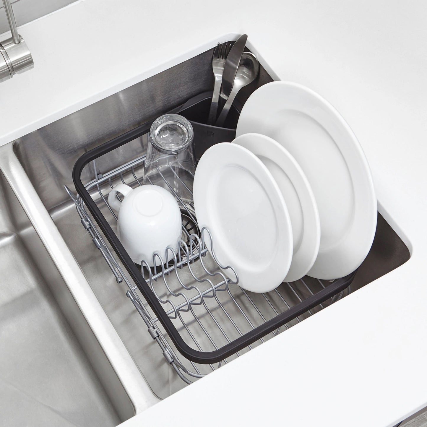 UMBRA Sinkin expanding dish rack