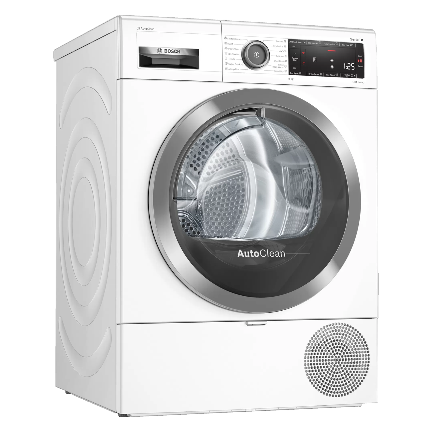 BOSCH WTX87MH0SG Heat Pump Condensation Dryer - Series 8 博西 熱泵冷凝式乾衣機 | 嵌入式 | 廚房電器 | 家電 |