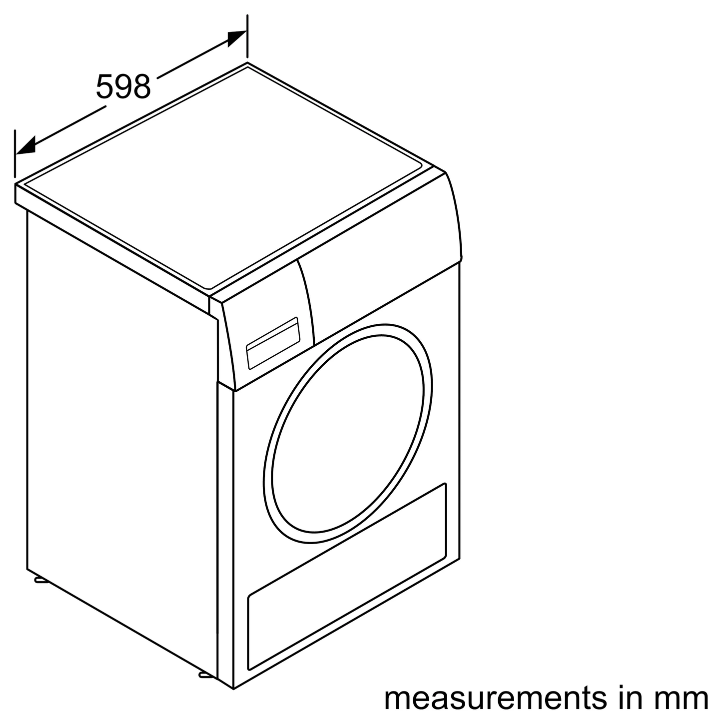 BOSCH WTX87MH0SG Heat Pump Condensation Dryer - Series 8 博西 熱泵冷凝式乾衣機 | 嵌入式 | 廚房電器 | 家電 |