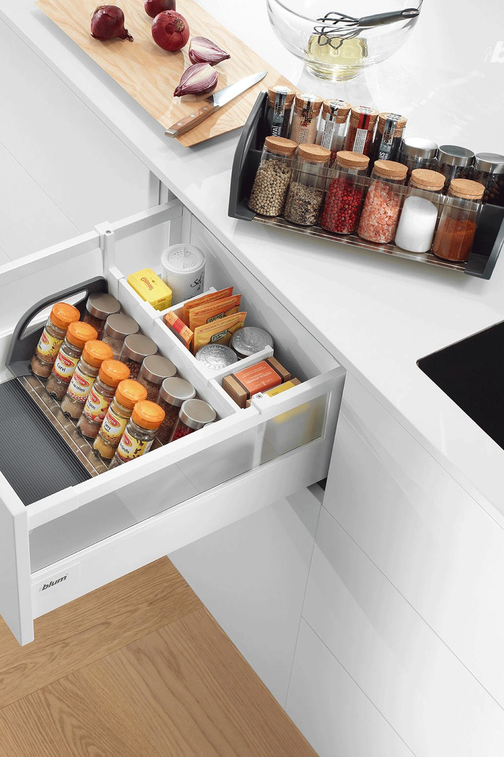 BLUM ORGA-LINE Drawer Insert - Spice Rack 調味架 | 柜桶 | 刀叉盤 | 抽屜分隔整理 | 家居收納 |