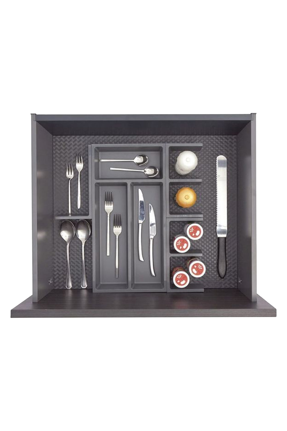 Innovative adjustable frame drawer organizer (include nonslip mat) | Made in Germany | 德國製 可調節刀叉分類 (連防滑墊) 收納 家居整理