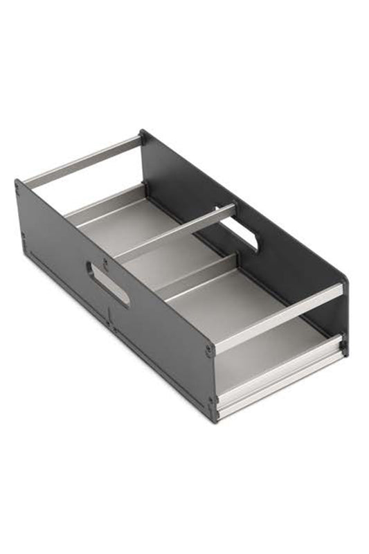 靈活的抽屜組織鋁盒|德國製造 |德國製銀質可調刀叉盤分隔收納家居整理