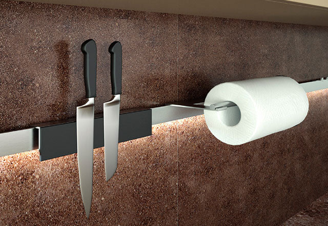Kitchen Hanging Rail & Accessories | Made in Italy | 意大利製 廚房牆面懸掛系統 掛件 掛桿 廚房設計 收納