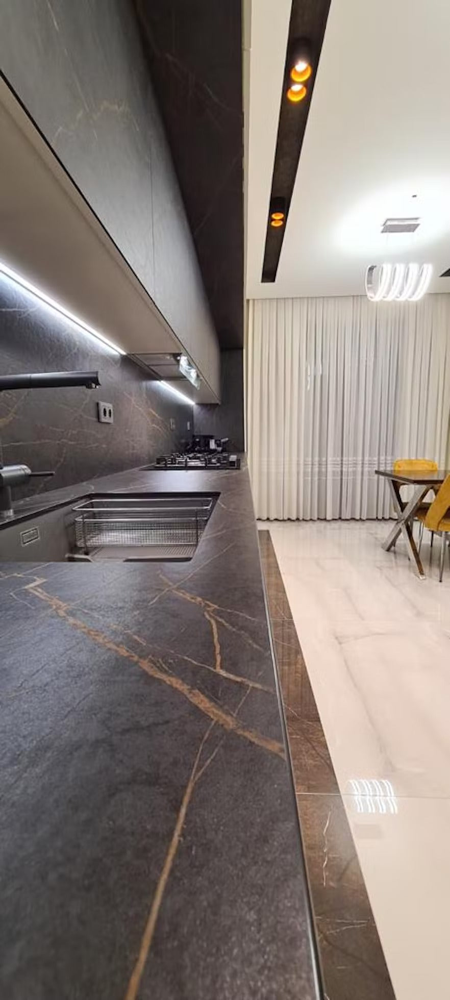 【DEKTON】 Custom-made Door front with 4mm Dekton Solid Surface | Made in Spain |
