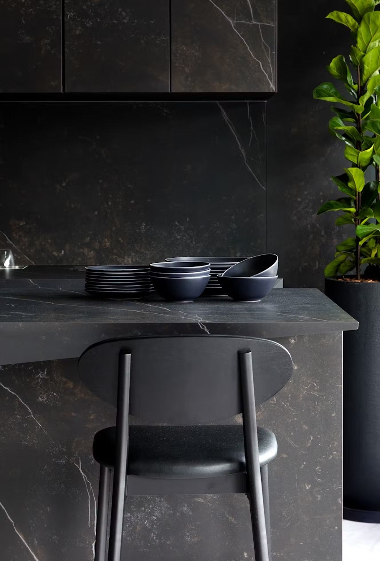 【DEKTON】 Custom-made Door front with 4mm Dekton Solid Surface | Made in Spain |