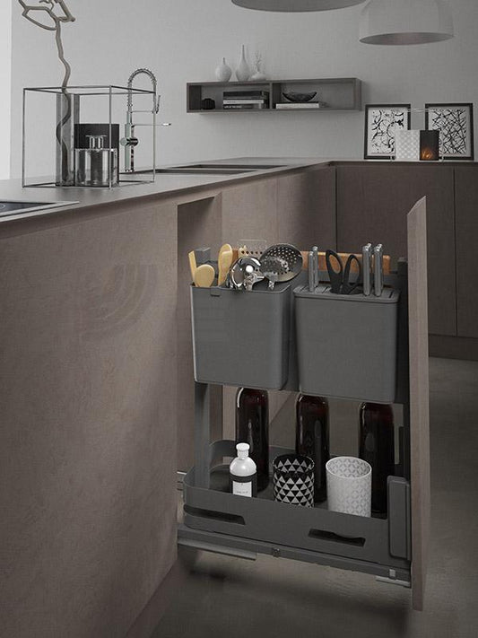 SIGE 094G 300mm Multipurpose soft-closing pull-out kitchen baskets 多功能 緩衝關閉 全拉出式拉籃 | Made in Italy | 廚房配件 | 櫥柜  | 拉籃 |